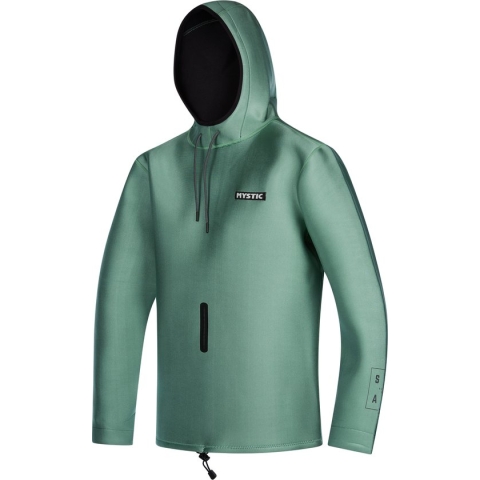 Mystic Thermo Top Star Sweat 2Mm - Seasalt Green Green
