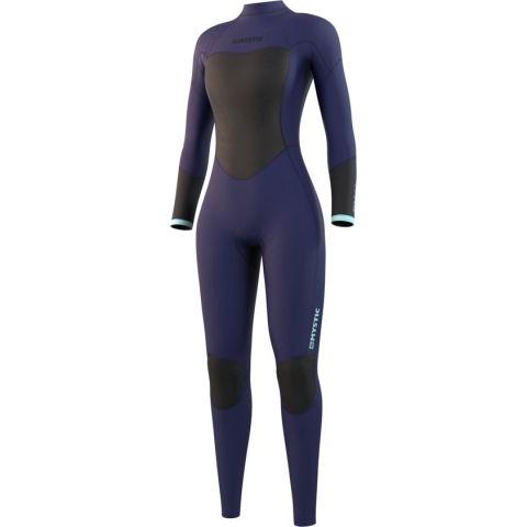 Mystic Dames Wetsuit Star Fullsuit 5/3mm Bzip Women - Night Blue