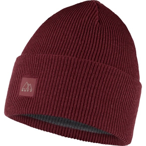 BUFF® Crossknit Beanie SOLID MAHOGANY - Muts