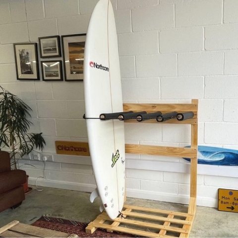 Northcore Surfplank Vloerstandaard - Wood