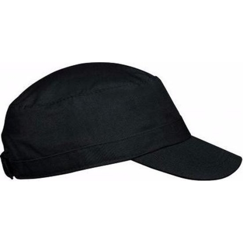 Cuba cap zwart - pet voor volwassenen