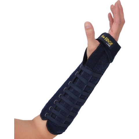 Polsbrace extra lang-extra verstevigd- Rechts -Links universeel- Maat medium pols omvang 15.5 tot 18.5cm
