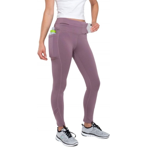 Flipbelt Legging Lilac - Hardloop Legging voor Telefoon - Sportlegging dames - Sportbroek dames - Lilac - L