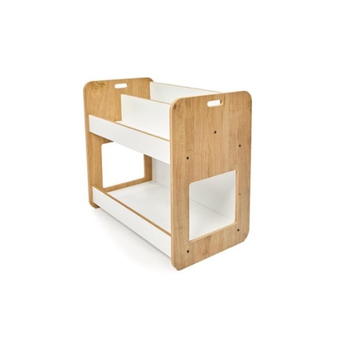 De Minerakids® Dove Montessori Speelgoedkast - Kinder boekenkast - Kinderkamer boekenrek - Opbergkast - Boekenkastje - Opbergkast voor kinderen - Boekenrek - Opbergkist Speelgoed