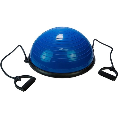 Tunturi Balanstrainer Bal - Met fitness elastieken - Blauw - incl. gratis fitness app