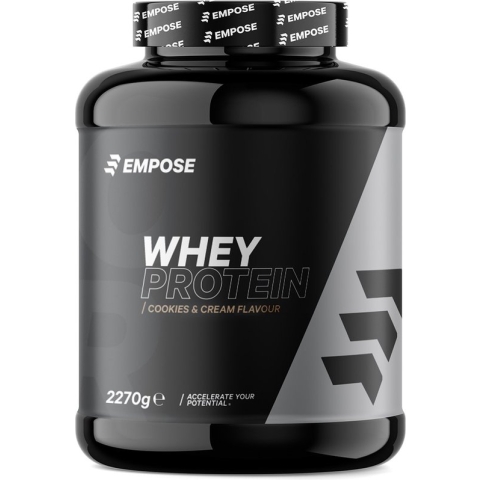 Empose Nutrition Whey Protein - Proteine Poeder - Eiwitpoeder - Cookies & Cream - 2270 gram - 76 doseringen