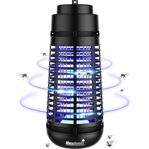 MaxxHome GH6N LED Muggenlamp - Elektrische Insectendoder - vliegenlamp - Insectenlamp - 6 Watt