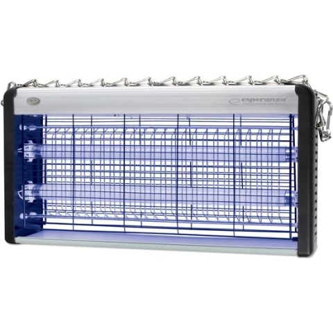 Esperanza Swift - Muggenlamp 30W - UV Vliegenvanger 2500V - 100m2 - 485 x 250mm