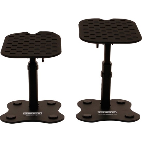 Innox IVA MON-07 Monitor stand - Speaker standaard - Set van 2 - Luidspreker statief - Zwart