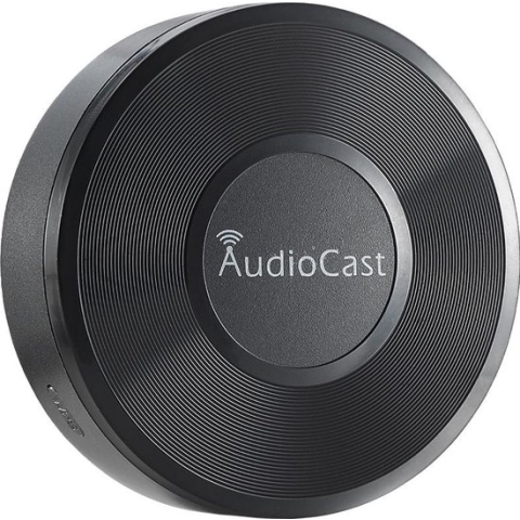Niet geschikt voor Experiabox v10a router, vereist 2.4ghz) iEAST AudioCast audio streamer - Multiroom streaming - Draadloze ontvanger/receiver - WiFi - Airplay Dongle - Spotify speler - Tot 75 meter