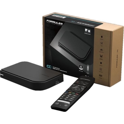 Formuler CC Android IPTV Box - MEDIASPELER met DVB-C aansluiting