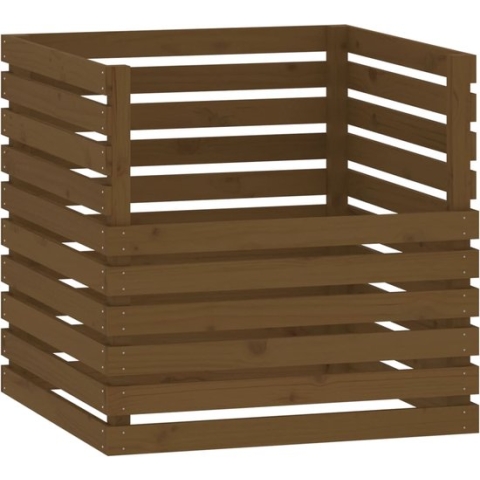 vidaXL-Compostbak-80x80x78-cm-massief-grenenhout-honingbruin
