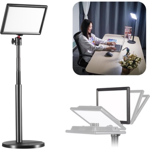 VIJIM K3 Desktop LED-videolamp voor streamen, YouTube en videobellen
