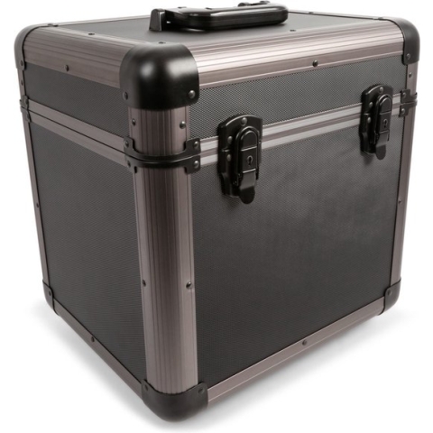 Platenkoffer - Power Dynamics platenkoffer RC100 voor 75 platen - Titanium