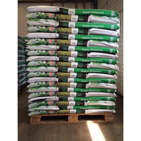 Pallet Kokos grond 40 liter
