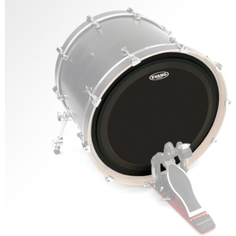 Evans EMAD zwartOnyx 20",BD20EMADONX bas Drum Batter - Bass drumvel