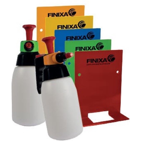FINIXA Gekleurde Codeerringen en magnetische houders voor Spraypompverstuiver Premium / 5 stuks