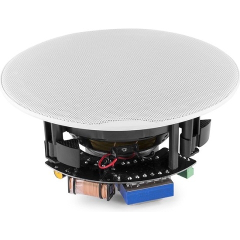 Plafondspeaker - Power Dynamics FCS8 low profile 8 plafondspeaker voor 100V en 8 Ohm toep
