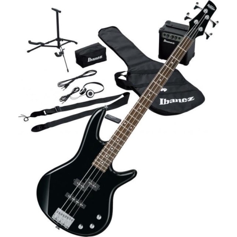 Ibanez IJSR190BK Jumpstart Pack Black basgitaarpakket