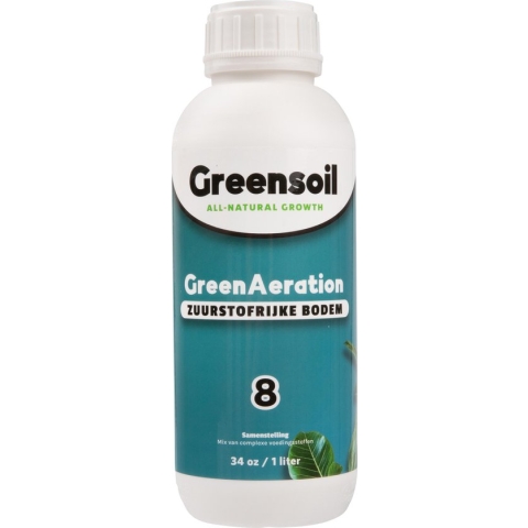 Greensoil - GreenAeration - Zuurstofrijke bodem - 1 liter
