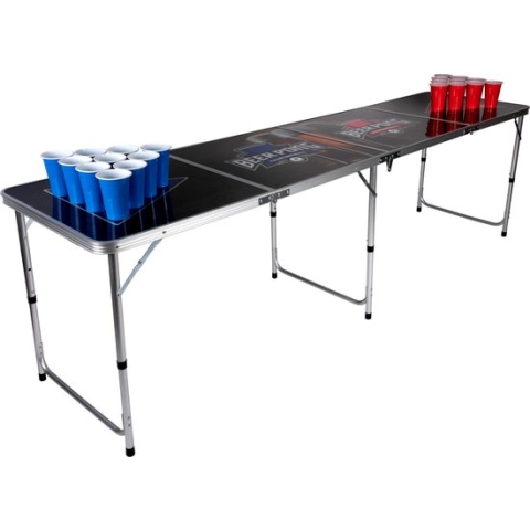 Lifetime Games Beerpong Tafel - Drankspel - 240 x 60 x 70cm - Inklapbaar - met Handvat