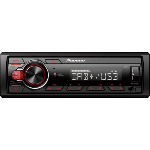 Pioneer MVH-130DAB - Autoradio enkeldin - mét DAB+ antenne
