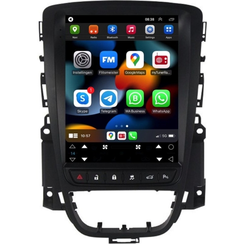Opel Astra J & Cascada | Android CarPlay | 2009 t/m 2015 | Groot scherm