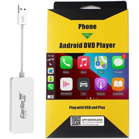 Carlinkit wired CarPlay dongle voor android autoradio | Android auto