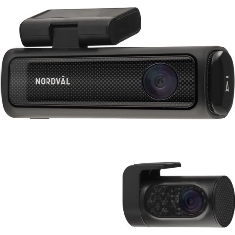 Nordväl DC202-2CH 4K Dashcam + WiFi + GPS + Parkeermodus + 128GB