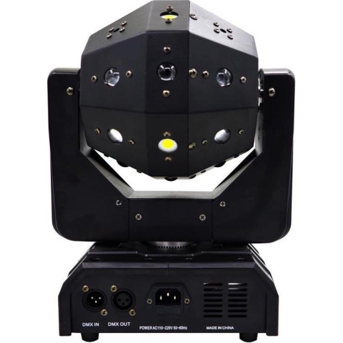 3 in 1 Discobol Moving Head Roterend Met Laser Par + Strobe - Discolichten - Effecten - Feestverlichting - Spot - Verlichting - Disco - Lamp - Licht - Laser -  Lichteffect - Geluidgestuurd  - DJ - Party - Discolampen - RGB