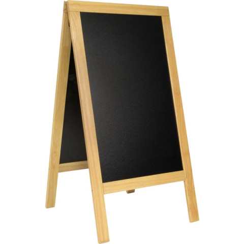 Securit Stoepbord groot deluxe blank SBS-B-135