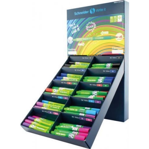 fineliner en viltstift display Link-It