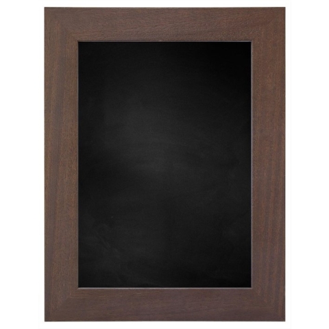 Zwart Schoolbord met Houten Lijst - Koloniaal - 57 x 77 cm - Lijstbreedte: 39 mm - Breed