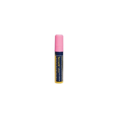 Securit krijtmarker large, roze 6 stuks