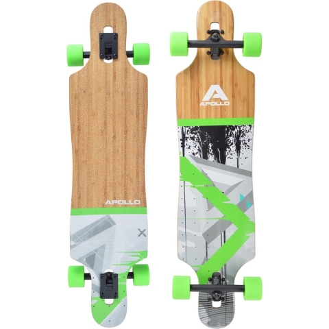 Apollo Twin Tip DT Longboard Upolu - Bamboe