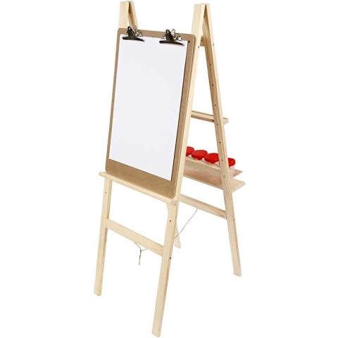 Dubbelzijdige tekenezel, H: 134 cm, B: 58 cm, 1 stuk
