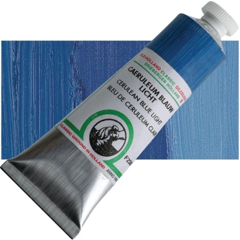Old Holland Hoge Kwaliteit Olieverf 40 ml - Caeruleam Blauw Licht (F238)