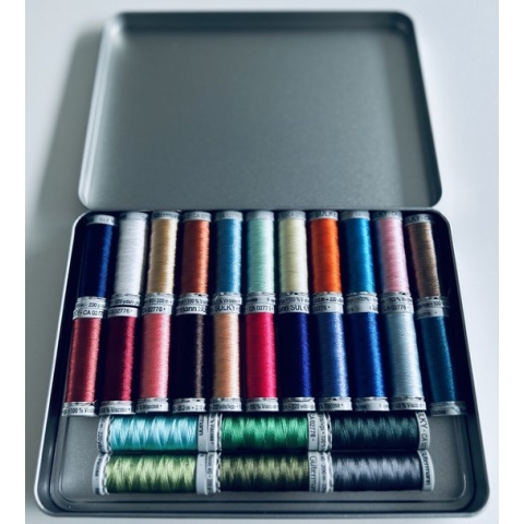 Gütermann Sulky Rayon 40 Borduurgaren voordeelset - 28 stuks x 200 meter - Gütermann - Rayon 40 - machineborduurgaren