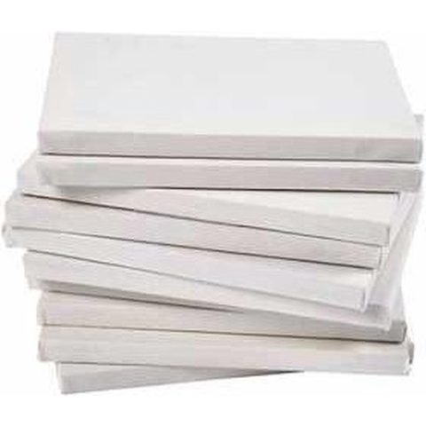 Gespannen canvas, A3 30x42 cm, diepte 1,6 cm, wit, 280 gr, 40stuks, 280 gr