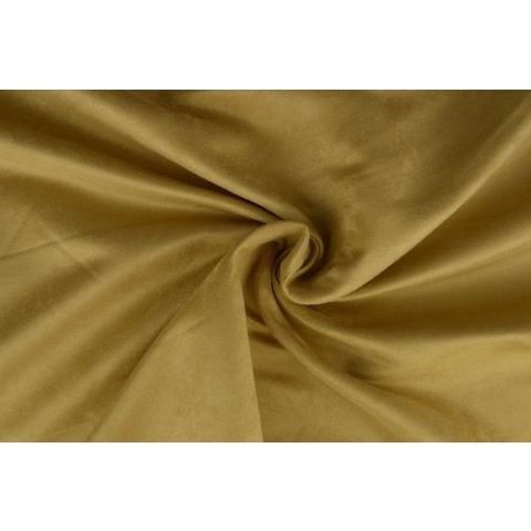 10 meter suedine - Camel - 100% polyester