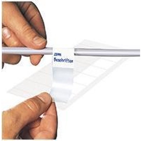 Beschrijfbare kabellabels - zelfklevende folie - 25 vellen 38,1 x 25,4 mm