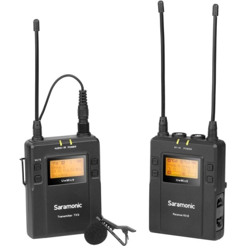 Saramonic UHF wireless system UwMic9 RX9 + TX9 Kit
