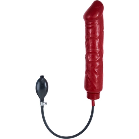 Opblaasbare gargantula dildo - rood