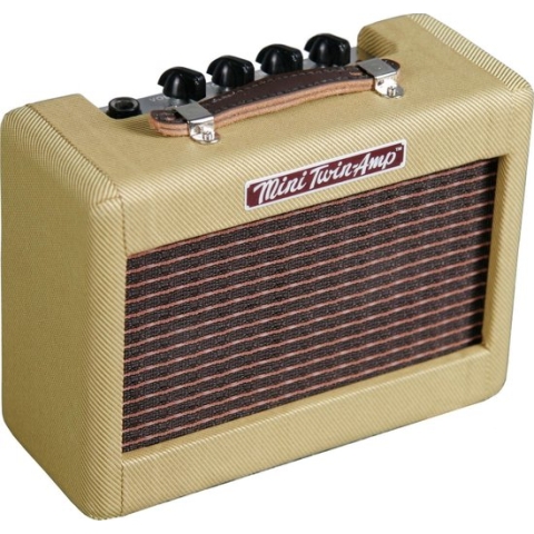 Fender Mini 57 Twin-Amp Tweed compacte gitaarcombo