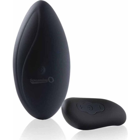 The Screaming O - Premium Ergonomic Remote Panty Set Zwart