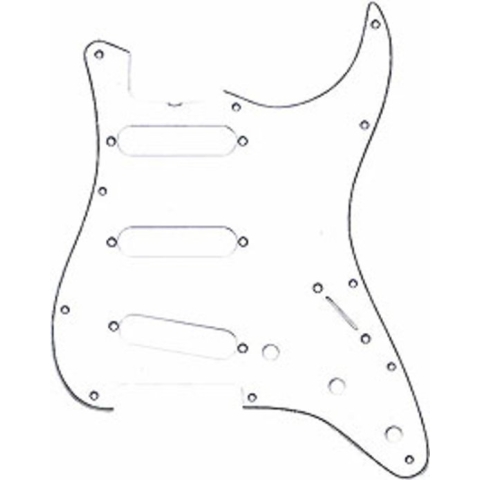 Fender Pickguard Strat 62 Vintage wit 3-Ply - Pickguard