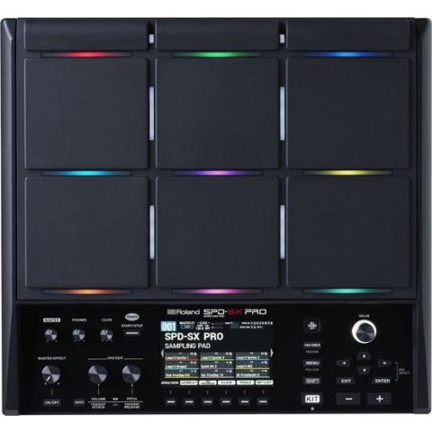 Roland SPD-SX PRO - Sampling pad - Zwart