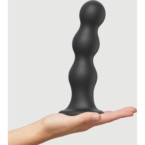 Strap-On-Me - Dildo Plug Balls - Zwart