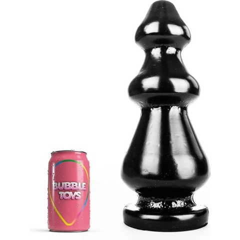 BubbleToys - Bowl - Zwart - dildo anaal groot Lengte: 33 cm diam. Top: 8,8 cm Med: 11,1 cm Base: 12,9 cm