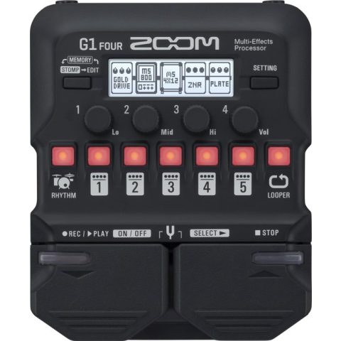 Zoom G1 FOUR - Multi-effect unit voor gitaren